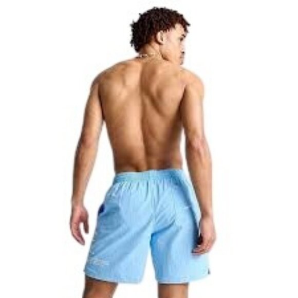 Nike Men's Swim Shorts Blue White Size S NEW WITH TAGS! - Picture 2 of 7